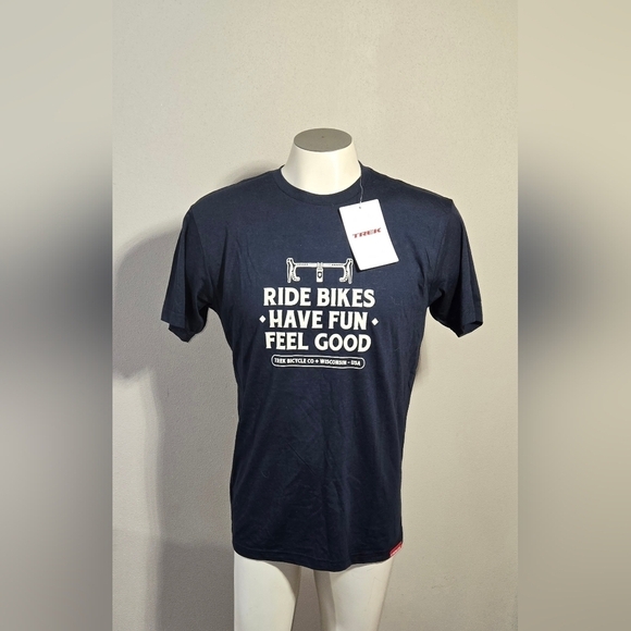 Trek Other - Navy Blue Graphic T-Shirt for Men